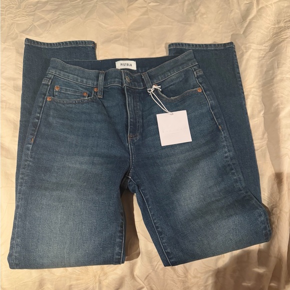 Pistola Blue Denim Jeans Size 26 NWT 💫 - Picture 3 of 9